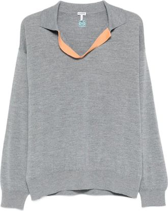 Loewe Top a maniche lunghe - Grigio