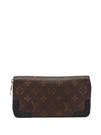 Louis Vuitton monogram-canvas wallet - Brown