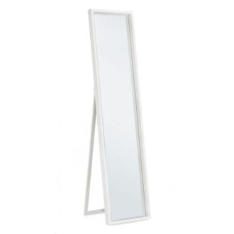 BIZZOTTO Bizzotto - Specchio da terra con cornice in legno Tiziano -Bianco / 40 x 170