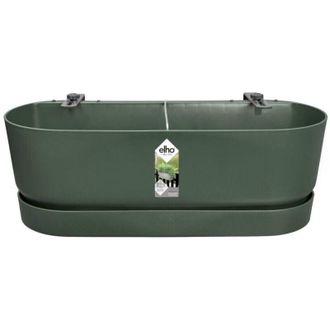 ELHO Maceta - Greenville Easy Balcony 52 - Verde Hoja - Balc&oacute;n - L 21,2 X P 52 X H 19,4 Cm