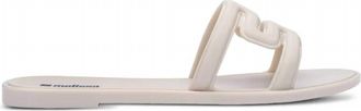 Melissa Womens Slip-On Style Slide Sandal In Beige