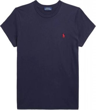 Ralph Lauren Dames - T-shirts - Blauw - S - Tops