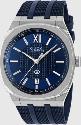 Gucci 25H Watch, 40mm, Steel, Steel