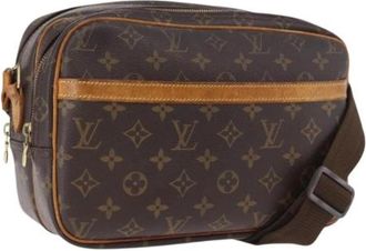 Louis Vuitton Pre-owned Reporter PM Schoudertas - unisex - Vintage Schoudertas - Bruin - ONE Size - Leer - Vintage