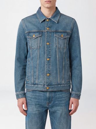 Golden Goose Cotton Denim Shirt Jacket with Patch Pockets
