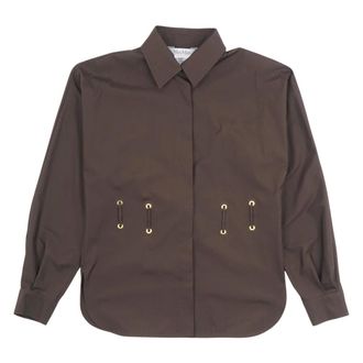 Max Mara Shirts, female, Brown, Size: 2XS Juglas Shirt