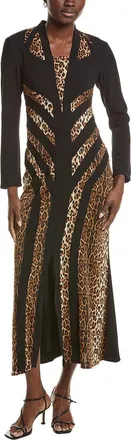 Burryco Burryco Black Embellished Maxi Dress