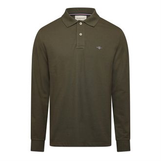 GANT Mens LG Long Sleeve in JUNIPER GREEN - Size X-Large