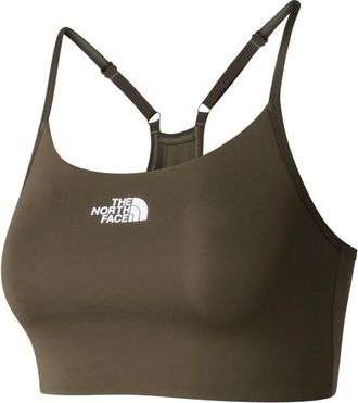 The North Face Flex Bra Sport-BH f&uuml;r Damen | braun