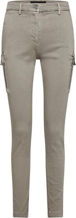 Replay Dames Slim Cargo Jeans (Beige)