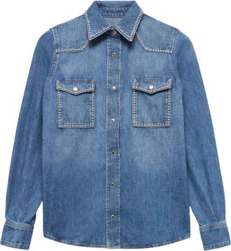 7 For All Mankind Donna, Camicette, Blu, M, new