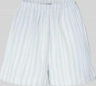 Vero Moda Regular Fit Shorts aus reiner Baumwolle Modell NANNA in Schilf, Gr&ouml;&szlig;e XL