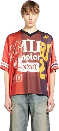 Amiri Spliced Oversized Tee