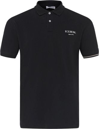 Iceberg Zwarte Poloshirt