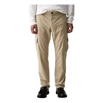 Aeronautica Chinos - Heren - Broeken - Beige - Maat: L Katoen
