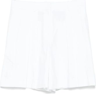 Theory Pleated Fr Short.Whi