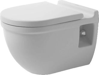 Duravit Wc De Pared Starck 3 54cm, Altura Del Asiento + 5cm, - Duravit