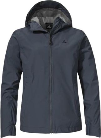 Sch&ouml;ffel Regenjas - Dames - Sport - Blauw - Maat: M