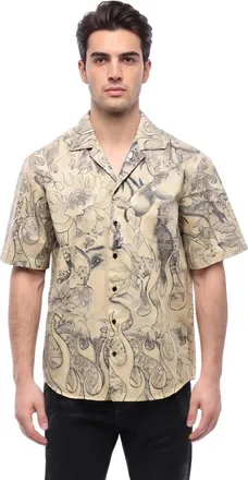 Dsquared2 Beige Regular Shirt