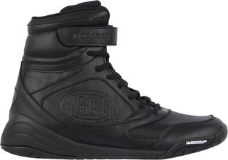 Everlast Heren Pro E 1910 leren boksschoenen met vetersluiting (Zwart)