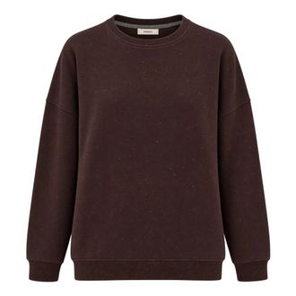 Sessun Chebbi Sweatshirt - Dames - Sweatshirts - Bruin - XS - Katoen - Hoodies & sweatvesten