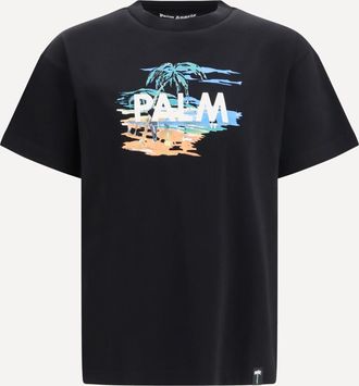 Palm Angels Palm Island T-shirt Male XL
