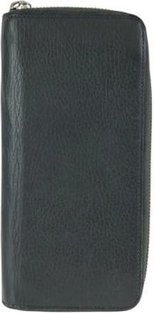 Louis Vuitton Pre-owned Wallets, male, Black, Size: ONE SIZE Pre-owned Zippy Wallet Vertical Taurillon Long Wallet