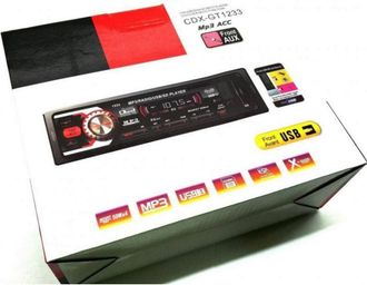 Trade Shop Trade Shop - Autoradio Fm Mp3 Usb Wmasd Aux Cdx Gt 1233 4 X 50w