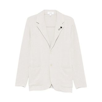 Lardini Heren, Jassen, Beige, Maat: L Katoen