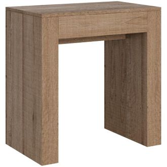 Itamoby Consola Vest&iacute;bulo Extensible Mesa Comedor 90 X 47 - 299 Cm Madera Allin Oak
