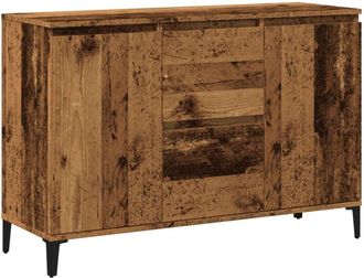 vidaXL Sideboard Old Wood 102x35x70 cm Engineered Wood Vidaxl