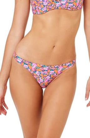 L*Space L Space Camacho Hipster Bikini Bottoms in Positively Poppies at Nordstrom Rack, Size Large