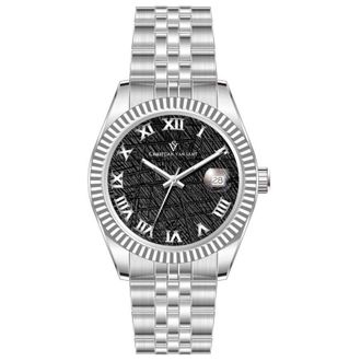 Christian Van Sant Stellar Black Dial Mens Watch CV0701