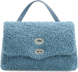 Zanellato Dames, Tassen, Blauw, Maat: ONE Size Katoen