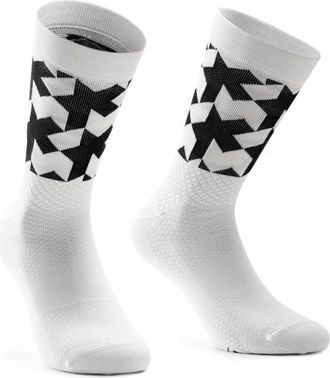 Assos Monogram Socks Evo Velosocken - Unisex | grau