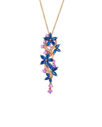 Le Vian 14K Rose Gold 3.27 ct. tw. Diamond & Gemstone Pendant