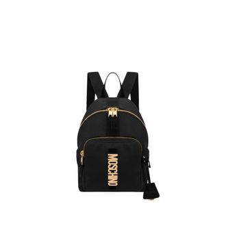 Moschino Cordura nylon backpack Medium - unisex - Moschino - Backpacks - Black - ONE SIZE - Bags