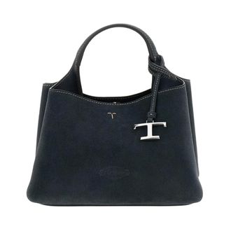 Tod's Tassen, Dames, Blauw, ONE Size, Leer, Micro Bag