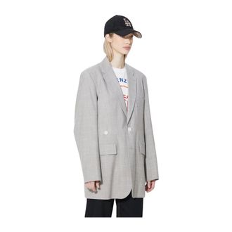 Kenzo Jassen, Dames, Grijs, M, Blazers