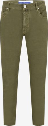 Jacob Cohen Gef&auml;rbte Jeans mit geradem Bein aus Baumwolle und Lyocell Bard