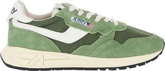 Autry Green Color Block Reelwind Sneakers