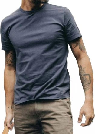 Taylor Stitch Organic Cotton Tee In Navy