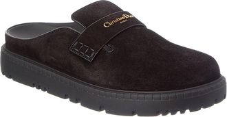 Dior Logo Suede Mule