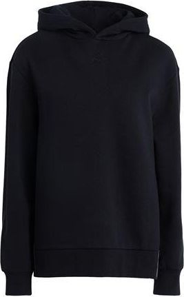 Karl Lagerfeld LEATHER MIX HOODIE W/ PLEATS