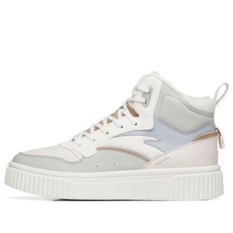 Anta (WMNS) ANTASkateboarding Series Sneakers White Grey 922248015-3