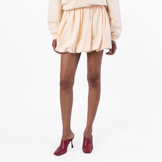 Marni Elastic Waistband Cotton Skirt, Brand Size 38 (US Size 6)