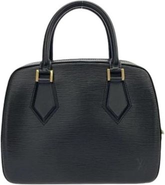 Louis Vuitton Pre-owned Vintage Handbag - Dames - Vintage Handtas - Zwart - ONE Size - Leer - Vintage