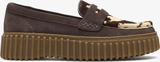 Clarks Su&egrave;de loafers, TORHILL PENNY