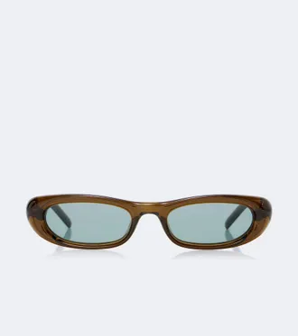 Saint Laurent SL 557 Shade Plump cat-eye sunglasses