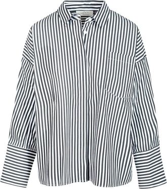 H&eacute;st Lilly Shirt - Dames - Overhemden - Zwart - 2XL - Katoen - Overhemden